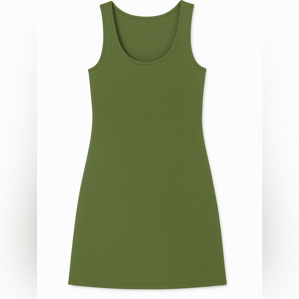 *NWT* Belle Du Jour Olive Green Dress